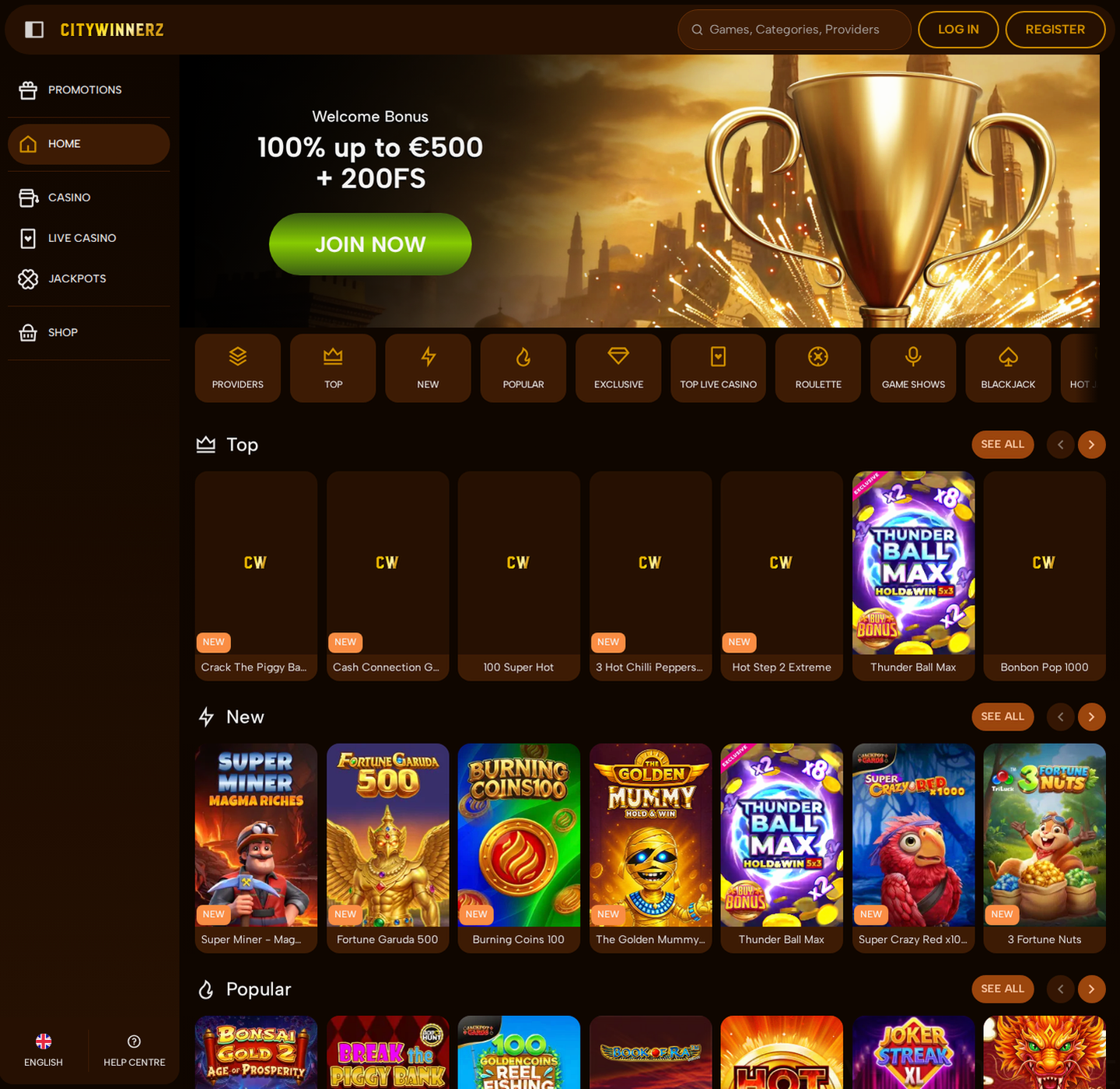 citywinnerz casino Casino
